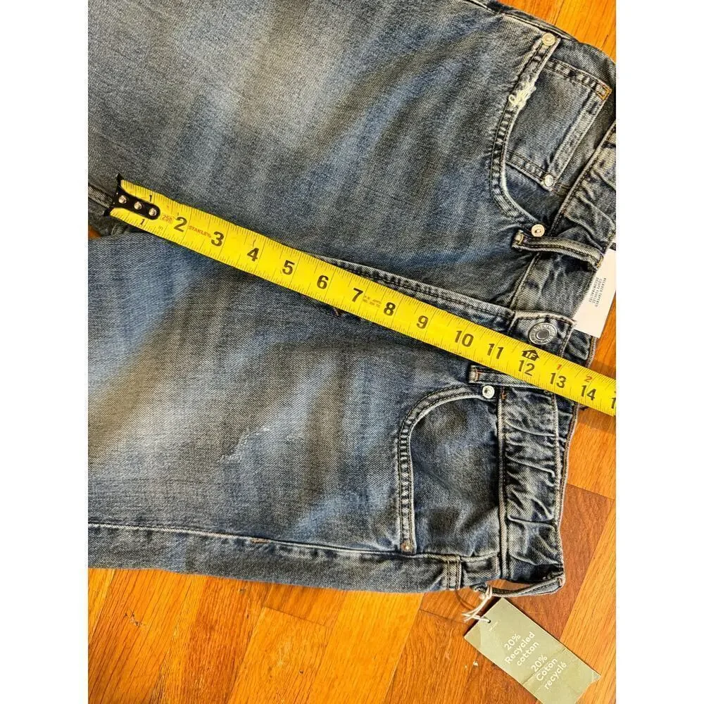 H&M kid’s relaxed Tapered coupe Fuselee Decontractee small NWT